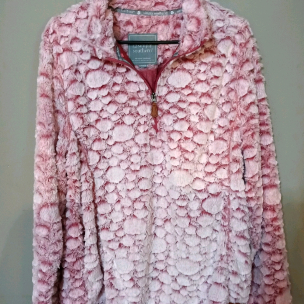 NWOT Simply Southern Pullover Sherpa